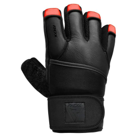 Перчатки для спортзала RDX Gym Glove Micro Red Black