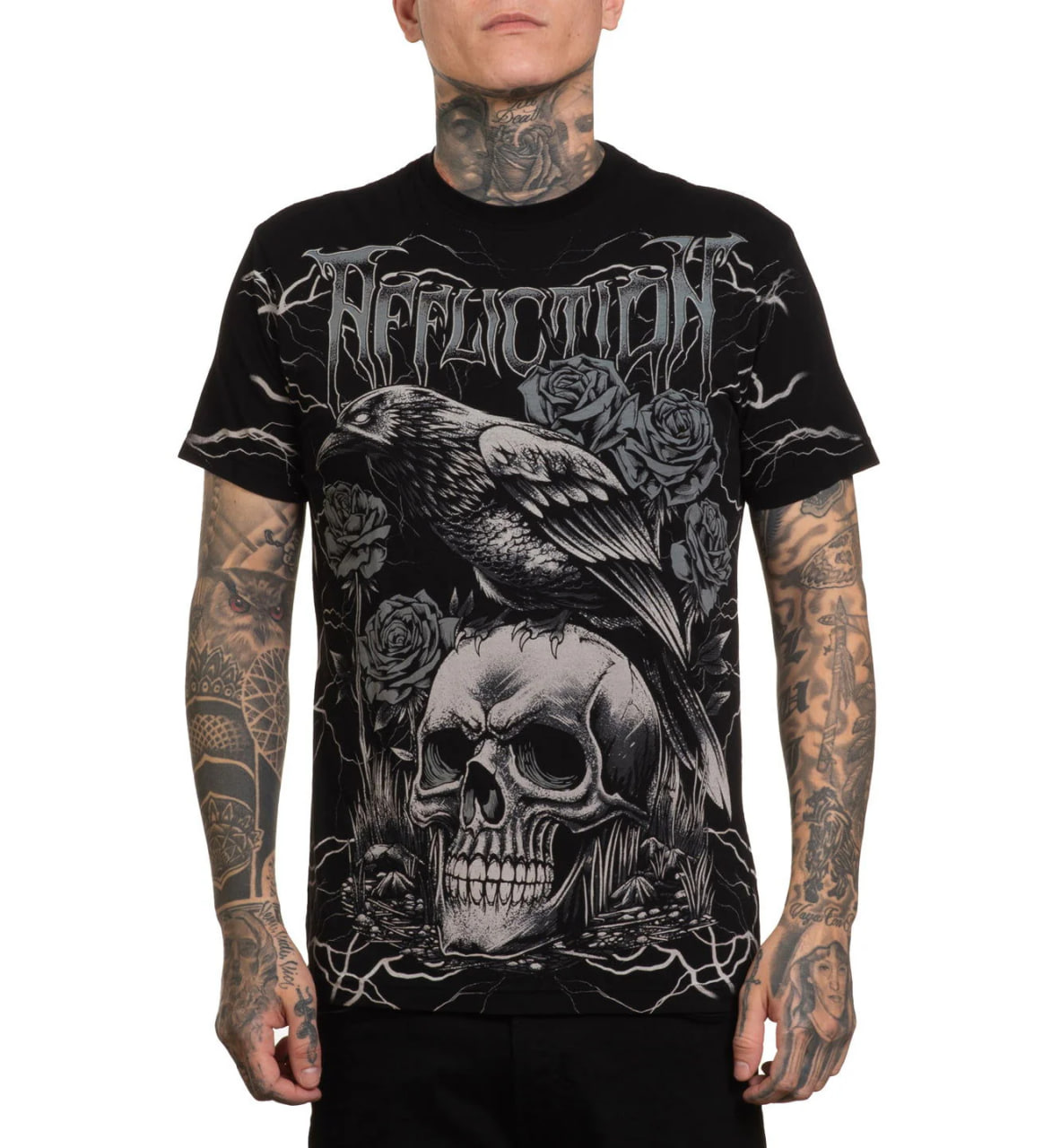 Футболка Affliction Midnight Curse Tee