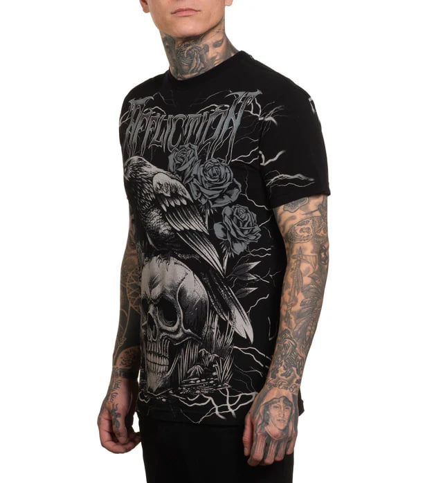 Футболка Affliction Midnight Curse Tee ціна