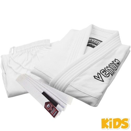 Дитяче кімоно Venum Contender Kids BJJ Gi White ціна