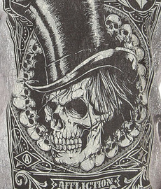 Футболка Affliction Death Hat T-Shirt, Фото № 3