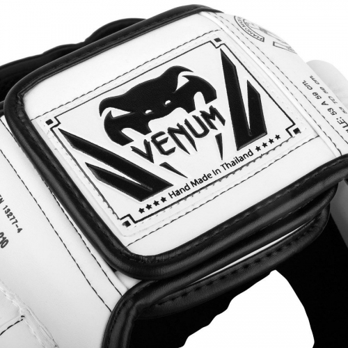 Шолом Venum Elite Headgear White Black розмір