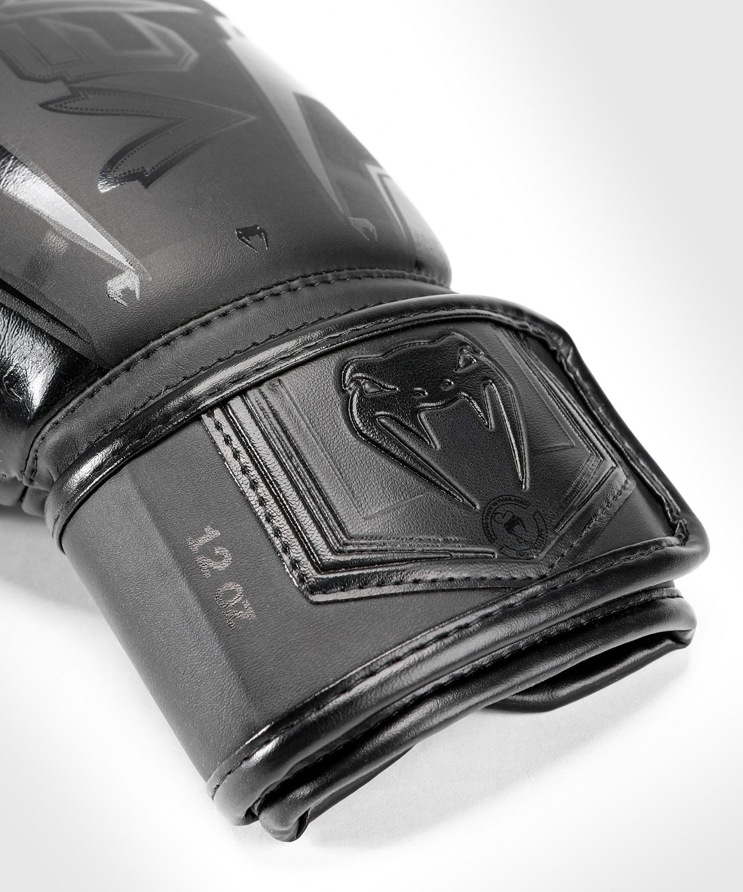 Boxing gloves Venum Elite Evo Black Black photo