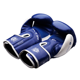 Боксерські рукавиці Peresvit Core Boxing Gloves Blue White, Фото № 4