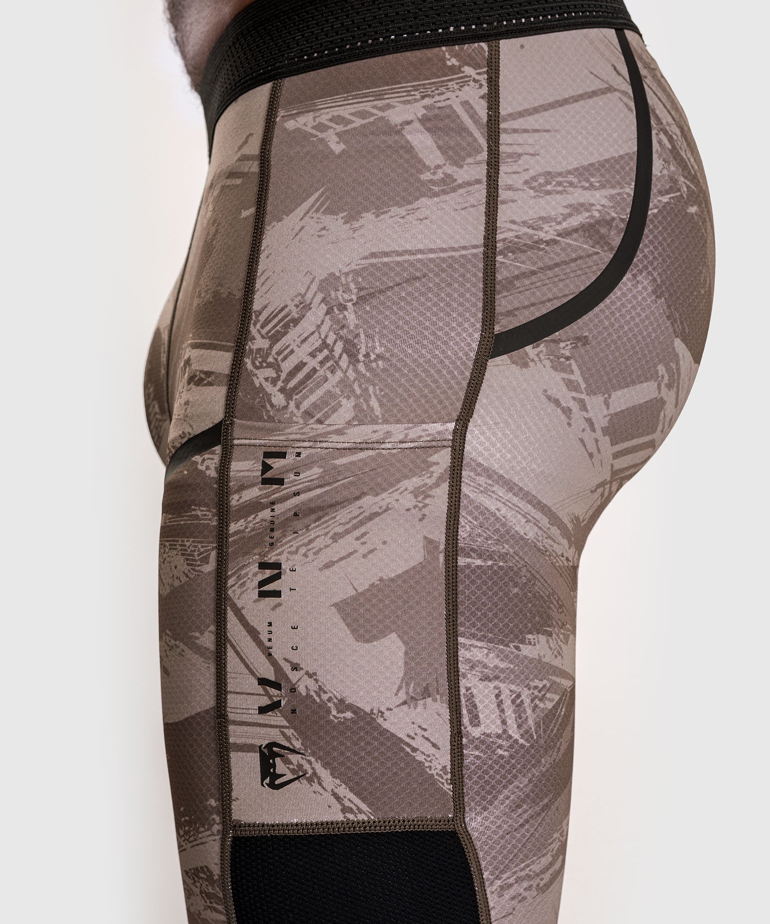 Venum Electron 3.0 Spats Sand compression pants size