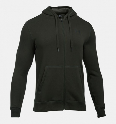 Under Armour Rival Fitted Fullzip Hoodie Artillery Green original