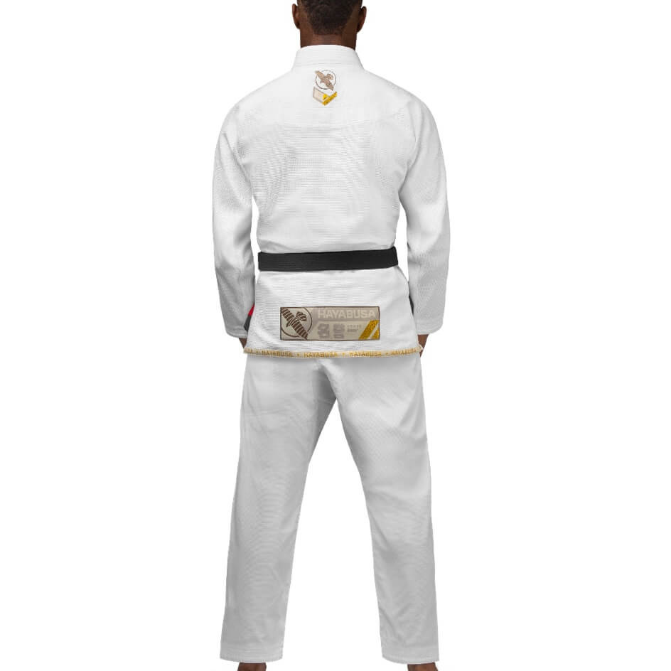 Kimono Hayabusa Ascend Lightweight Jiu Jitsu Gi White photo