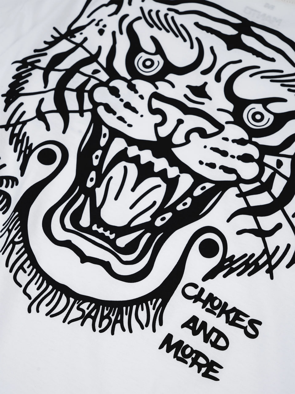 Футболка MANTO t-shirt JJ NEVER DIES white фото