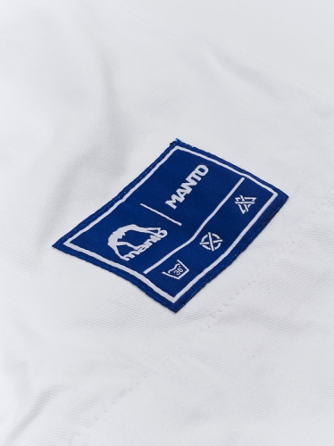 Childrens kimono for jiu jitsu Manto Monkey Junior BJJ Gi White Kharkiv