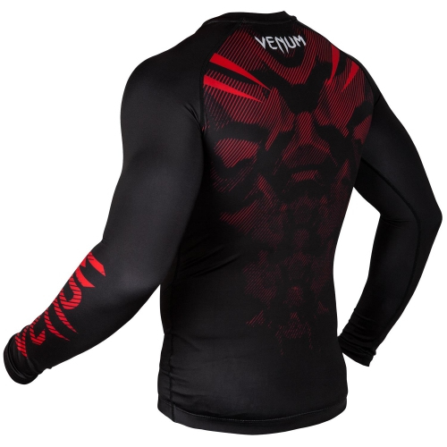 Venum NoGi 2.0 Rashguard Long Sleeves Black Red photo