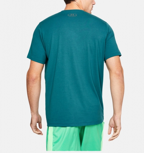 Футболка Under Armour Blocked Sportstyle Logo T-Shirt Green купити