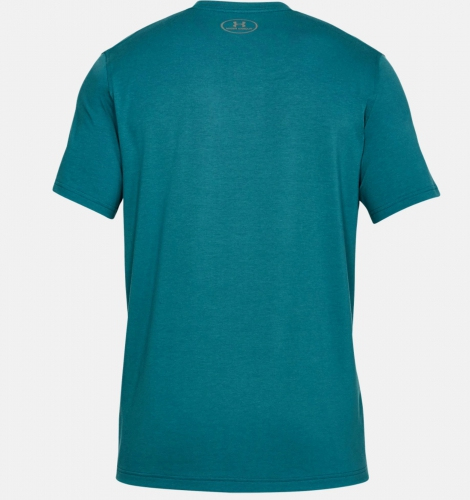 Футболка Under Armour Blocked Sportstyle Logo T-Shirt Green оригінал