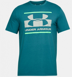 Футболка Under Armour Blocked Sportstyle Logo T-Shirt Green, Фото № 4