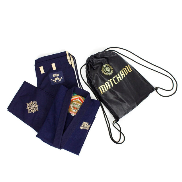 Детское кимоно Fairtex BJJ2 Kids Gi Matchanu Navy Blue купить