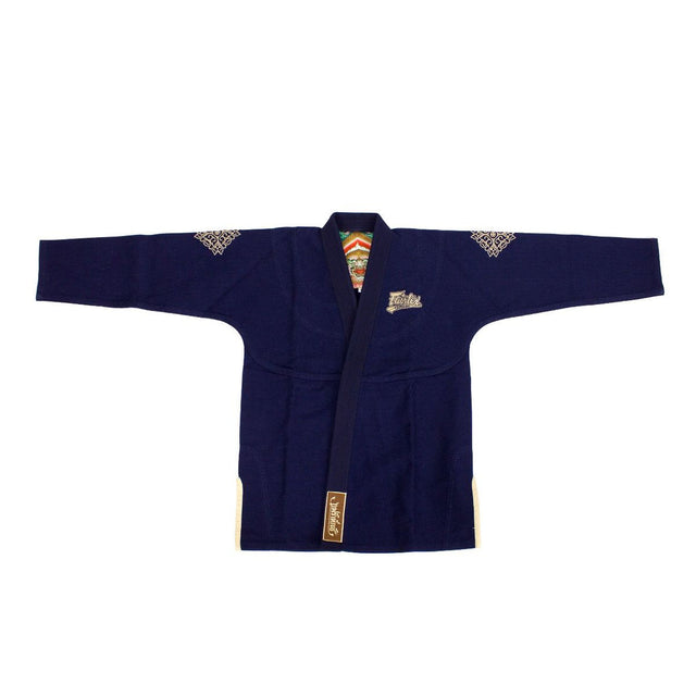Детское кимоно Fairtex BJJ2 Kids Gi Matchanu Navy Blue оригинал