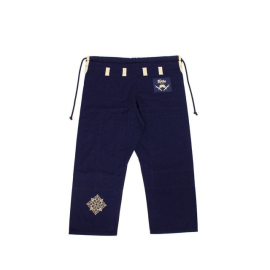 Дитяче кімоно Fairtex BJJ2 Kids Gi Matchanu Navy Blue розмір