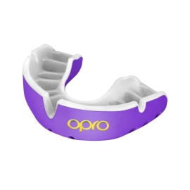 Детская капа Opro Self-fit GEN5 Youth Gold Purple Pearl