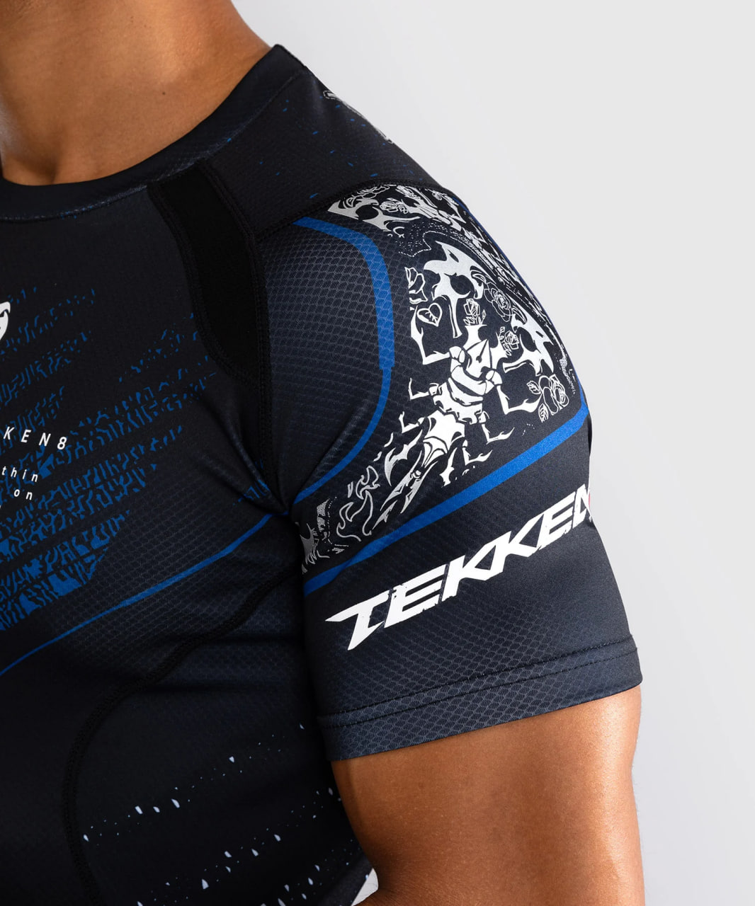 Рашгард Venum x TEKKEN 8 Paul Phoenix Rashguard Black Blue фото