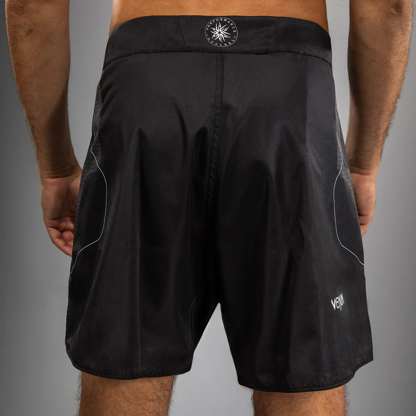Шорты для ММА Venum Nexus Fight Shorts Black Silver оригинал