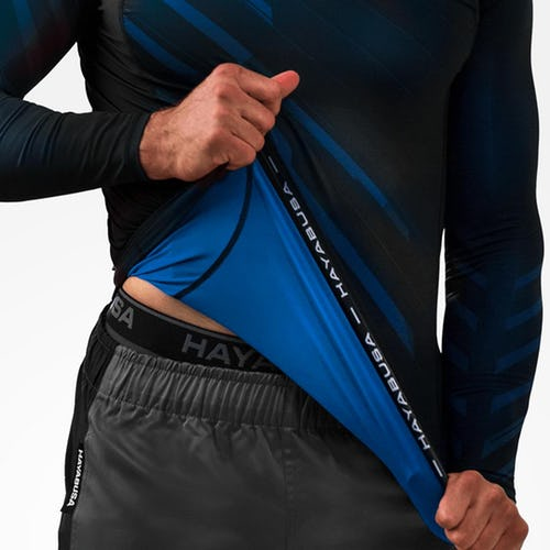 Рашгард Hayabusa Odor Resist Longsleeve Rashguard Blue фото