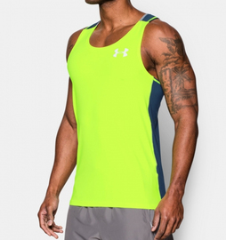 Майка Under Armour Mens CoolSwitch Run Fuel Green, Фото № 5