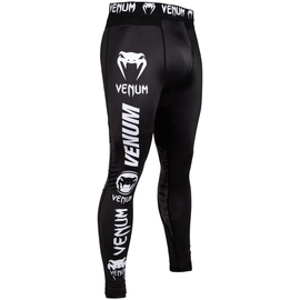 Компрессионные штаны Venum Logos Spat Black