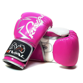 Боксерские перчатки Rival RB7 Fitness and Bag Glove Pink White