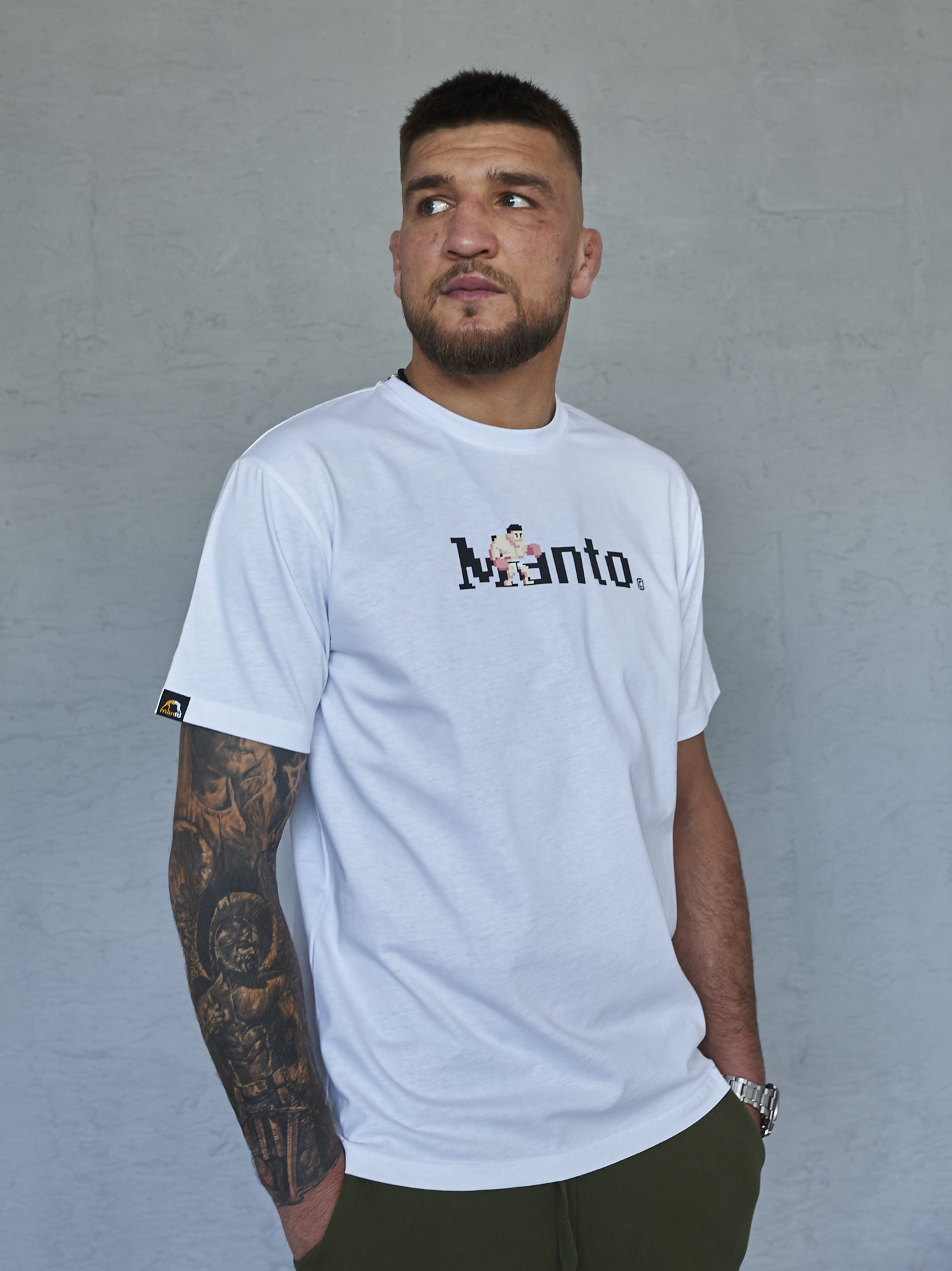 MANTO T-shirt 16-bit White price