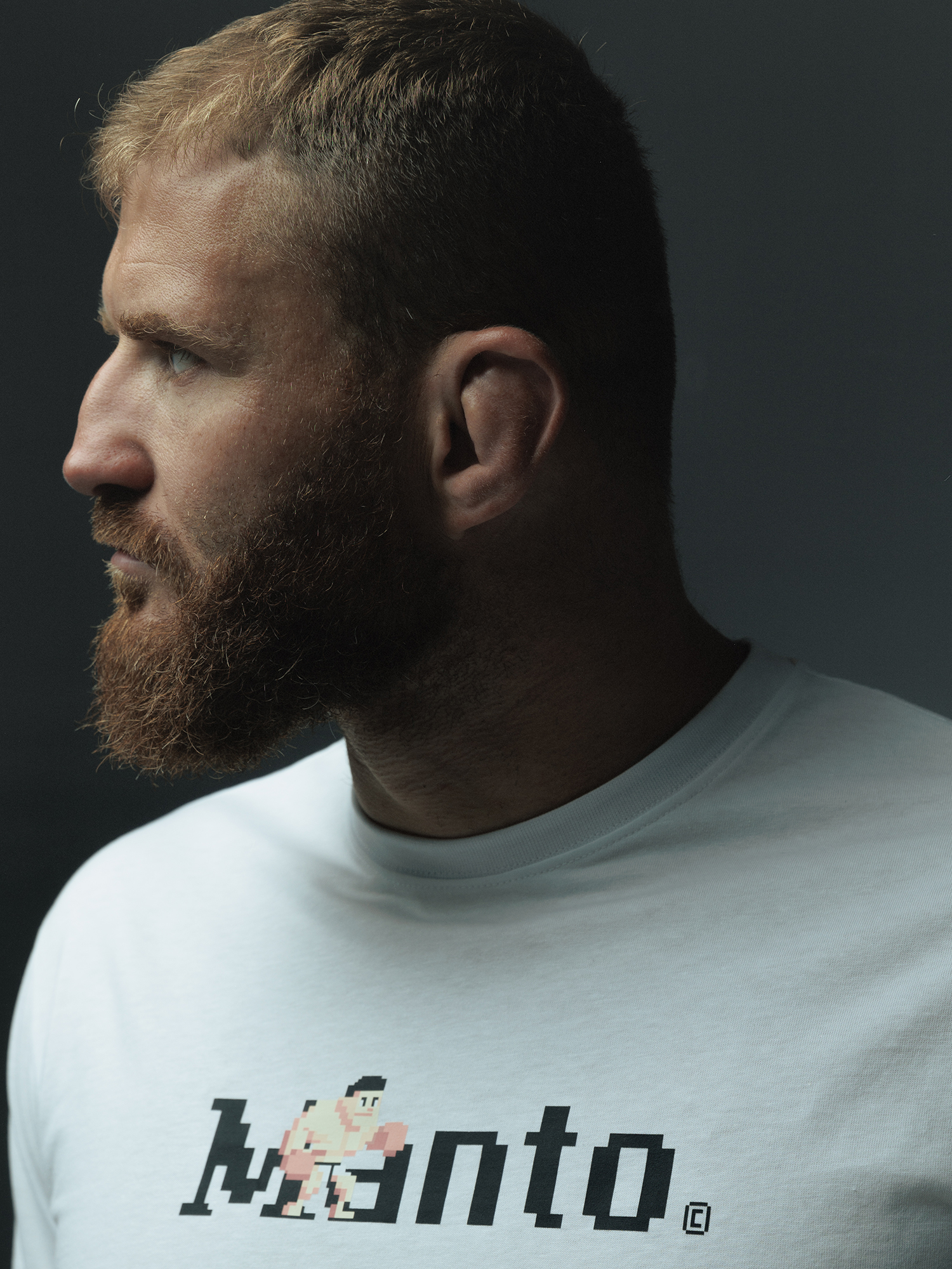 MANTO T-shirt 16-bit White photo