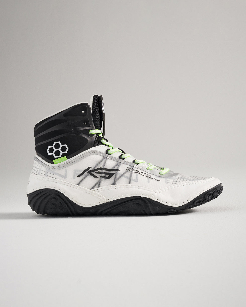 Rudis KS Infinity Adult Wrestling Shoes Yang White Lime buy