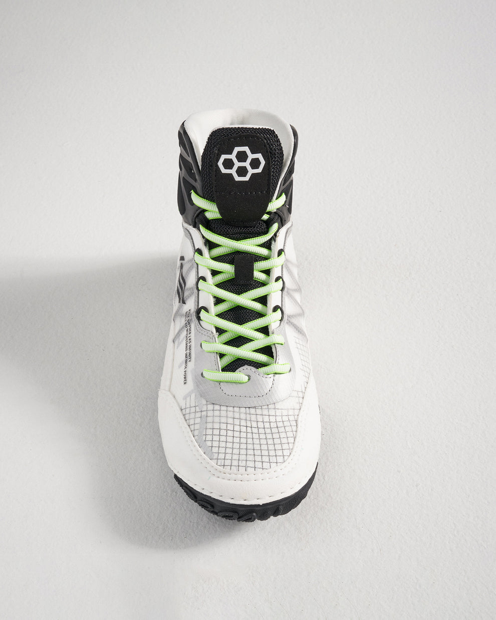 Rudis KS Infinity Adult Wrestling Shoes Yang White Lime size