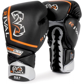 Боксерские перчатки Rival RS1 Pro Sparring Gloves Black, Фото № 2