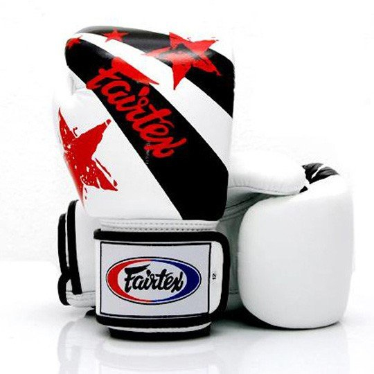 Перчатки боксерские Fairtex Universal Gloves BGV-1 White Nation