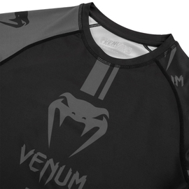 Рашгард Venum Logos Rashguard Long Sleeves Black Black, Фото № 6