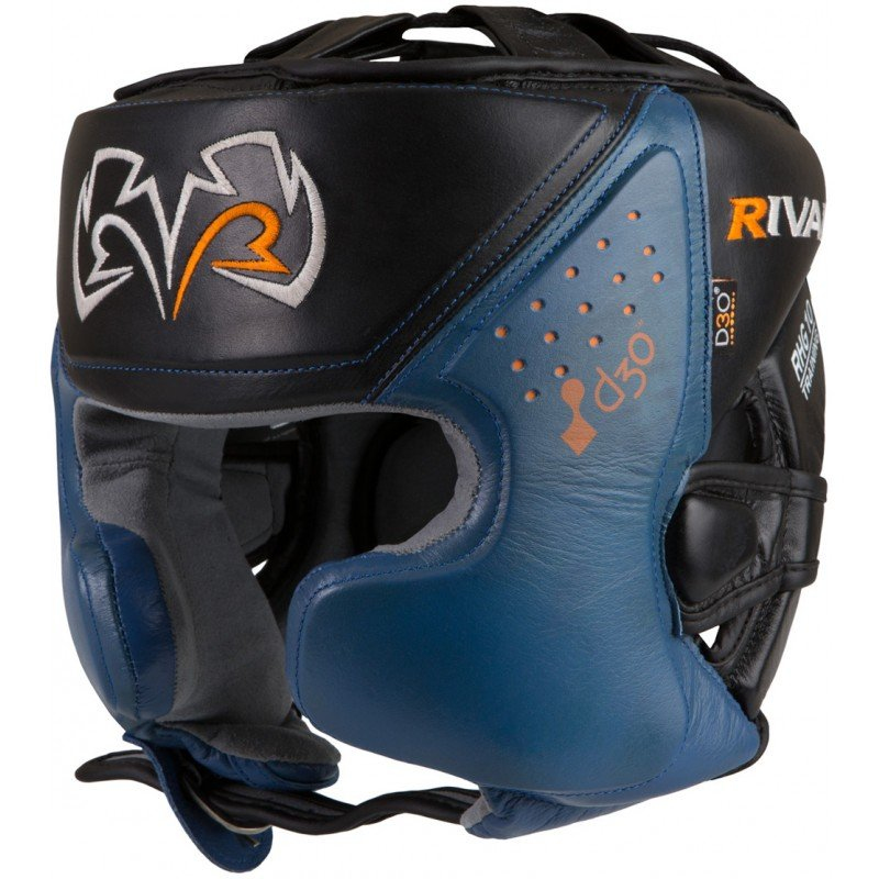 Шлем Rival D3O Intelli-Shock Pro Training Headgear Blue