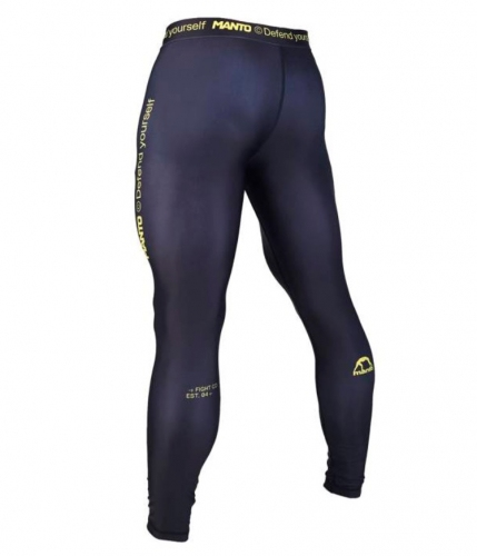 Компрессионные штаны MANTO Grappling Tights Alpha Black купить