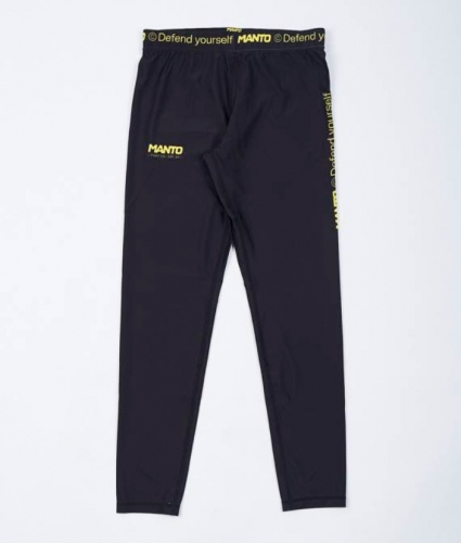 Компрессионные штаны MANTO Grappling Tights Alpha Black цена