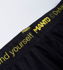 Компрессионные штаны MANTO Grappling Tights Alpha Black, Фото № 4