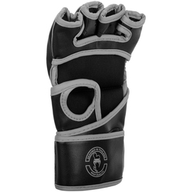 Перчатки MMA Venum Challenger MMA Gloves Without Thumb Black Grey, Фото № 4