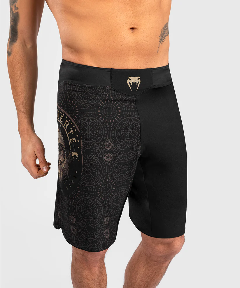 Шорти для ММА Venum Santa Muerte Dark Side Fightshorts - Black Brown купити