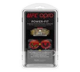 Капа OPRO Power-fit UFC Black Gold, Фото № 2
