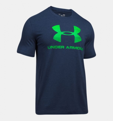 Футболка Under Armour Sportstyle Logo Midnight Navy фото