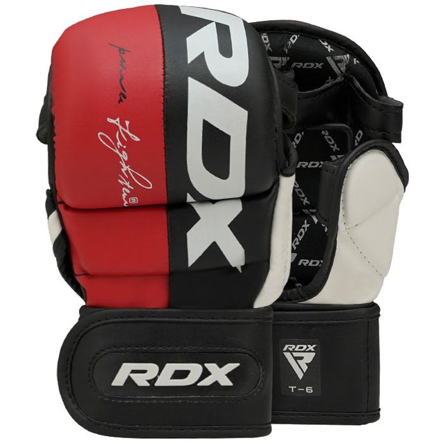 Рукавиці для MMA RDX T6 Sparring Gloves Red купити