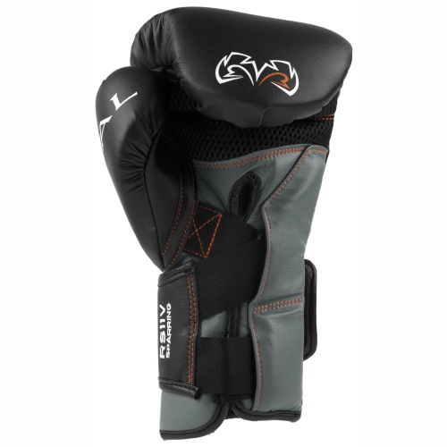 Боксерські рукавиці Rival RS11V Evolution Sparring Gloves Velcro Black купити