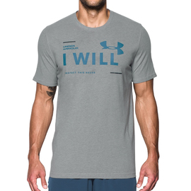Футболка Under Armour I Will T-Shirt Charged Cotton Steel