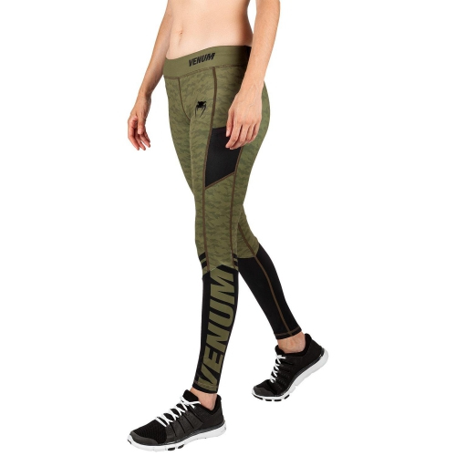 Жіночі легінси Venum Power 2.0 Leggings Khaki Black купити