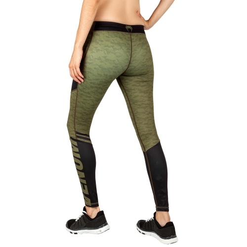 Жіночі легінси Venum Power 2.0 Leggings Khaki Black оригінал