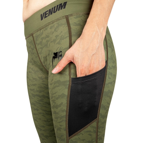 Жіночі легінси Venum Power 2.0 Leggings Khaki Black де купити