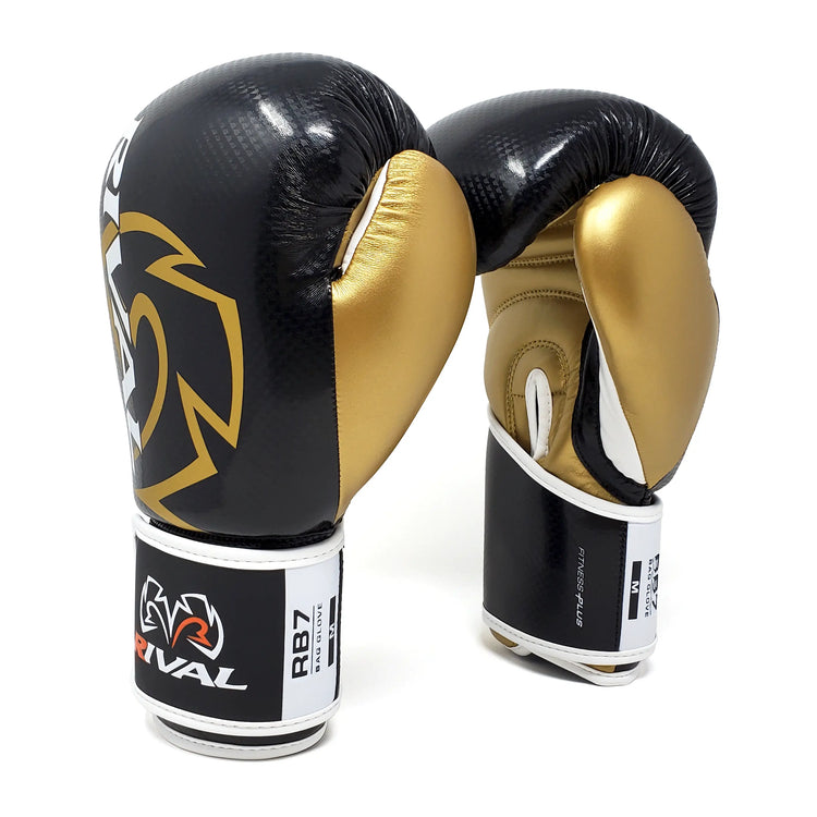 Снарядные перчатки Rival RB7 Fitness and Bag Glove Black Gold купить