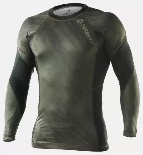 Rashguard Peresvit Immortal 2.0 Military Green Long Sleeve Rash Guard price